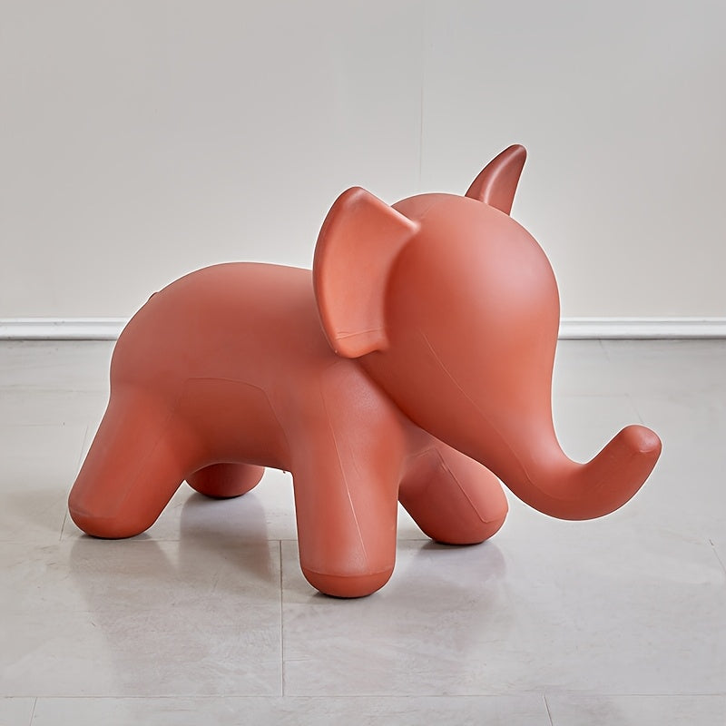 Cojín de Silla Decorativo en Forma de Elefante Creativo y Adorable para Sala con Diseño de Animales de Dibujos Animados