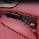 Juego de 2 Piezas para Rellenar Huecos del Asiento del Coche - Diseño Multifuncional con Bolsillo Lateral Mejorado | Almohadillas Universales para Espacios entre Asientos | Organizador Antigote y Resistente al Desgarro para Teléfonos Móviles/Llaves/Tarje