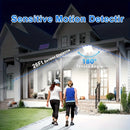 344 Luces solares para exteriores LED, luz blanca, 1pc/2piezas, impermeable, sensor de movimiento, ángulo ajustable, ideal para jardín, patio, jardín, garaje - Batería de níquel cargada por energía solar, iluminación exterior | Luz exterior moderna | Luc