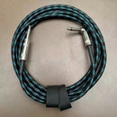 Cable de guitarra, 10 pies/3 m y 20 pies/6 m y 32 pies/10 m Cable de bajo para instrumento eléctrico de escenario Cable AMP Cable recto a recto o a ángulo recto Eid Al-Adha Mubarak