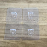 4 divisores ajustables para estantes de armario - Organizador expandible para guardarropas, baño, cocina - Instalación fácil sin taladrar con almohadillas de viscosa incluidas - Sistema de partición versátil