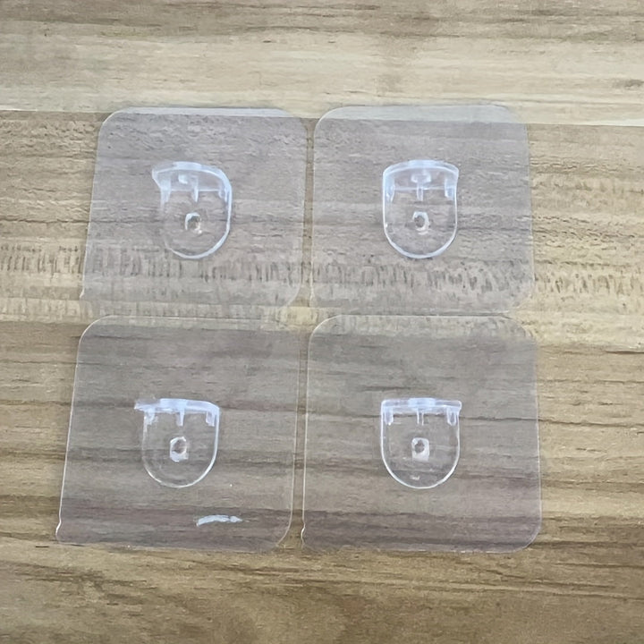 4 divisores ajustables para estantes de armario - Organizador expandible para guardarropas, baño, cocina - Instalación fácil sin taladrar con almohadillas de viscosa incluidas - Sistema de partición versátil