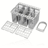 Accesorios Multifuncionales para Cesta de Lavavajillas Compatible con Marco de Almacenamiento para Cuchillo y Tenedor de Cesta de Lavavajillas Hotpoint, Caja de Almacenamiento Universal para Cuchillo y Tenedor de Lavavajillas