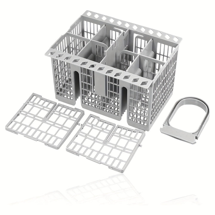 Accesorios Multifuncionales para Cesta de Lavavajillas Compatible con Marco de Almacenamiento para Cuchillo y Tenedor de Cesta de Lavavajillas Hotpoint, Caja de Almacenamiento Universal para Cuchillo y Tenedor de Lavavajillas