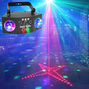 Luces de fiesta YSH - Sistema de iluminación LED de doble bola de disco comercial con control remoto, luces de proyección cambiantes de color para fiestas de DJ, eventos y festivales, ideales para Halloween, Navidad, Acción de Gracias, Año Nuevo, Día de