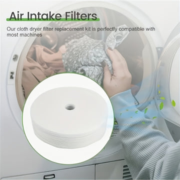 12pcs Filtros de Escape para Secadora - Filtro de Pelusa de Tela para Reemplazo de Secadora, Filtro de Escape Universal para Secadora