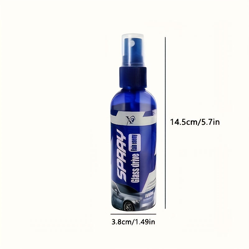 Espray anti-neblina de vidrio de 45 días de duración, a prueba de neblina, para ventanas de automóvil y cascos - Fácil de aplicar, mejora la visión clara para parabrisas y vidrio interior, visibilidad interior | Aplicación fácil | Espray de larga duració