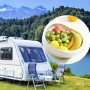 Cesta de Lavado de Verduras de Plástico Versátil con Filtro Incorporado - Ligera y Práctica para el Hogar, Picnics, Camping y Fiestas, Perfecta para Decoración de Habitaciones