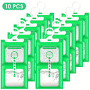 Juego de 10 Bolsas Deshumidificadoras para Armarios, Absorción de Humedad y Secado en Clósets