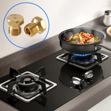 Kit de Conversión de Boquilla de Chorro para Estufa/Horno de Cobre STPCTOU de 36 piezas, Puntas de Rociador de Gas M6x0.75mm, Piezas de Repuesto para Propano LP y Gas Natural, Rango de Orificio de 0.3-1.9mm