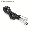 Cable de Audio Xlr Premium I-Zclive - Aleación de Zinc Duradera, Cable de 3 Pines Equilibrado para Micrófono y Altavoz para Equipos de Grabación, Preamplificadores y Estaciones de Radio