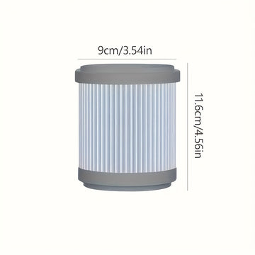 1pieza EJ-JHQ01 Compatible Filtro HEPA de grado H13, Filtro de carbón activado previo para purificación de aire de toda la casa - Captura humo de segunda mano, polvo y formaldehído, eliminación de olores de mascotas, material HEPA, control de olores de m