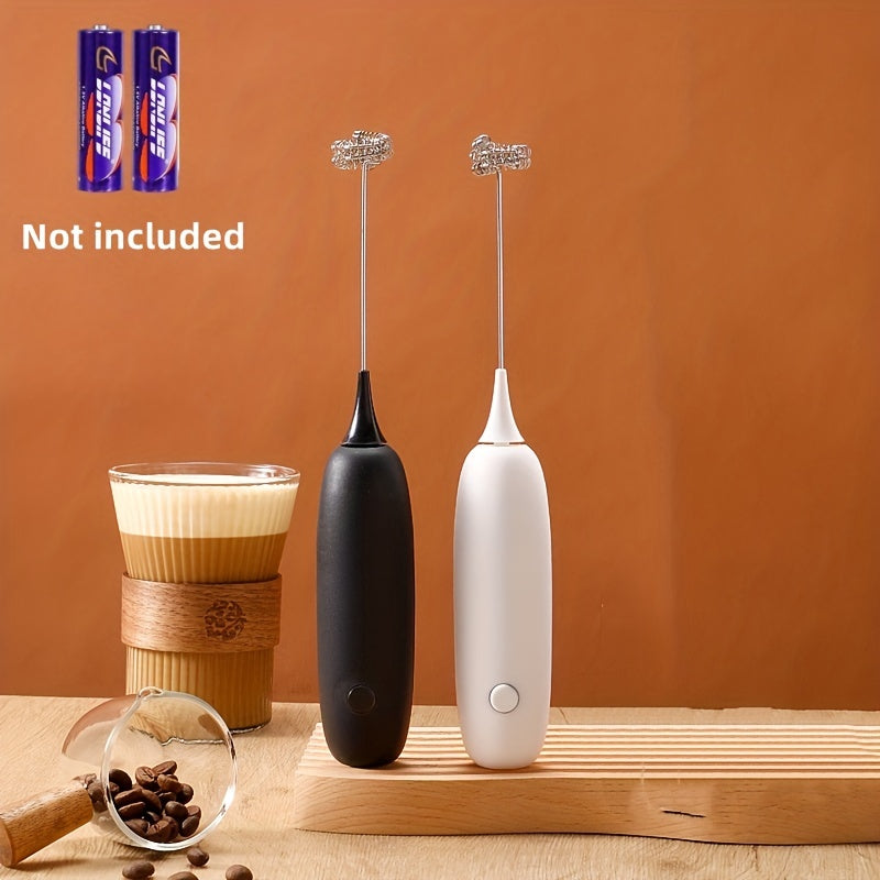 Mezclador eléctrico de mano, pequeño espumador de leche, batidor de café para hornear en casa.