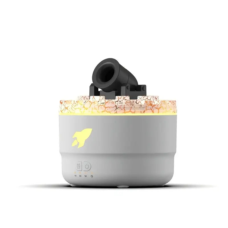 Humidificador con Efecto de Cañón de Lava