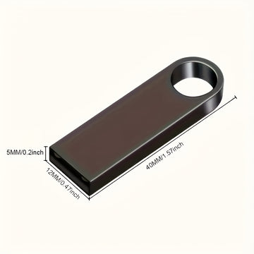 Memoria USB, Opciones de Capacidad 512MB/8GB/16GB/32GB/64GB/100GB, Ideal para Teléfonos Móviles, Portátiles y Almacenamiento Externo de Datos, Fotos y Música, Diseño Elegante con Llavero, Conectividad Versátil