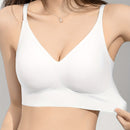 1 pieza de sujetador push-up para mujer - Alto soporte, almohadillas extraíbles, diseño sin costuras e invisible, rosa suave, cómodo y elegante para ropa casual, comodidad diaria | Sujetador sin costuras | Ajuste cómodo
