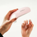 Linterna de secado para uñas - Lámpara portátil USB, diseño compacto para uso doméstico y salón, secado rápido y ergonómica de mano, lámpara para gel