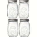 250ml/500ml 4/8pcs Tarros de Vidrio Mason con Tapas Redondas, Reutilizables para Enlatado, Fermentación, Conserva, Avena Nocturna, Mermelada, Frutas y Snacks, Contenedores y Accesorios de Cocina