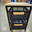 1pieza Estante de almacenamiento de varias capas, 3-4 capas ahorradoras de espacio, metal, estante deslizante, montaje en el suelo, no requiere electricidad, para dormitorio, cocina, camping al aire libre, hogar y camping todo el año, estantes de almacen