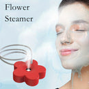 Humidificador pequeño con diseño de flor, hidratante, vaporizador facial