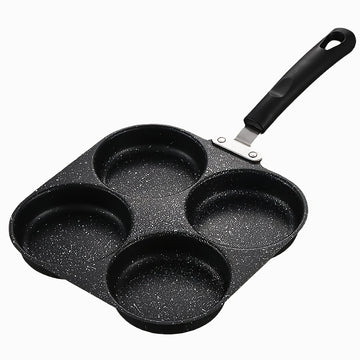 1 Sartén Antiadherente de Hierro Fundido para Tortillas y Hamburguesas, Apta para Estufas de Gas y Eléctricas, Diseño Multibrinco, Herramienta de Cocina Ideal para Desayunos, Olla de Cocinar con Estilo Moderno Elegante