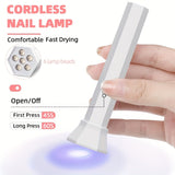 Linterna Portátil Profesional para Uñas de Gel, Luz Mini para Secado Rápido de Esmalte en Casa y DIY