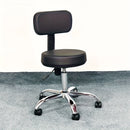 Silla de oficina ergonómica de 1 pieza - Diseño cómodo, sin sedentarismo, levantable y rotativo, con botón de empuje, estructura de plástico duradera, ideal para uso de computadora en casa en el salón o estudio, silla de oficina