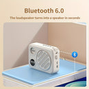 Altavoz mini inalámbrico Zwide E20 para profesores, micrófono inalámbrico recargable USB-C con 2.4G/3G/4G/5G, batería, control de volumen, uso invisible, perfecto para aula, oficina o uso al aire libre, altavoz de oficina, altavoz portátil, diseño compac