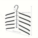 Percha Multi-capa Para Ropa, Tendedero De Metal, Ahorro De Espacio Y Organización Para Armario, Closet, Dormitorio