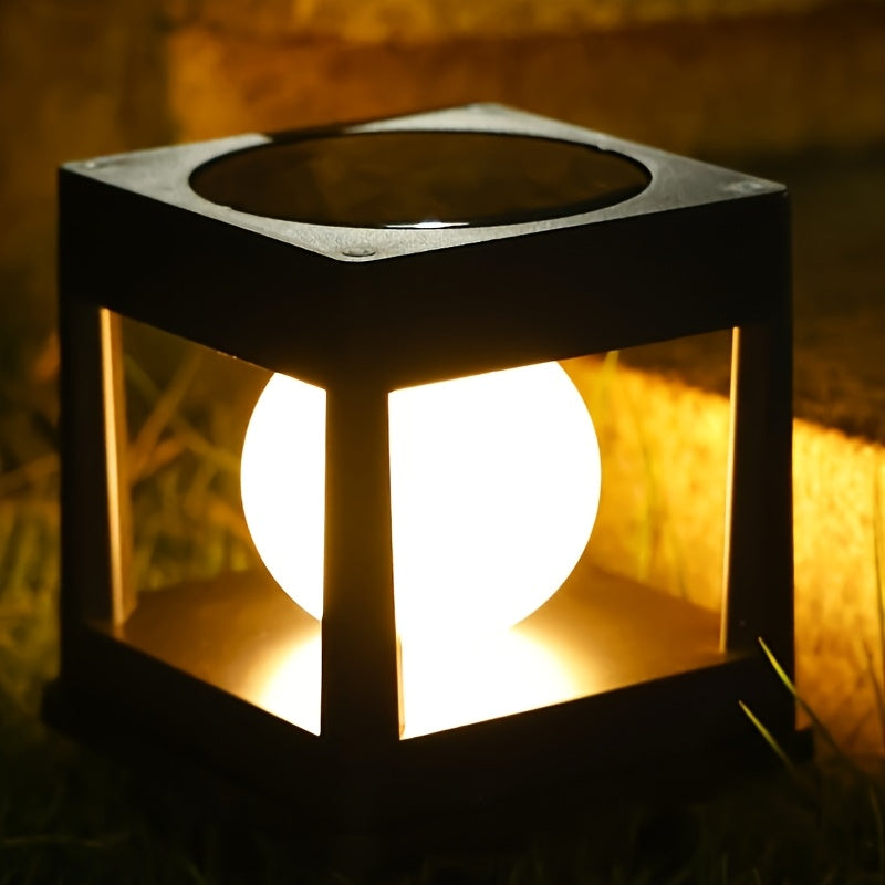 Farola Solar de Técnica Shenzhi para Exteriores, Lámpara Solare para Césped, Farol Solar con LED para Valla, Iluminación Paisajística Decorativa para Jardín, Patio, Terraza y Sendero, Luz de Estudio para Fotografía, Luces Decorativas como Accesorio