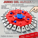 Juego de tablero de letras en español, un juego interactivo de ritmo rápido, juguete educativo con cartas de letras, adecuado para la interacción familiar, el desarrollo de equipos, juegos multijugador al aire libre, el regalo perfecto.