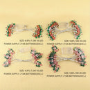 1pc Luces de Cadena de Acrílico Nuevas de Navidad con Forma de Muleta de Caramelo 1.5m 10LED Luces de Cadena LED Navideñas Brillantes 10 LED Luces de Navidad con Pilas Luminosas Luces de Cadena de Hadas de Muleta de Caramelo para Decoración de Chimenea d