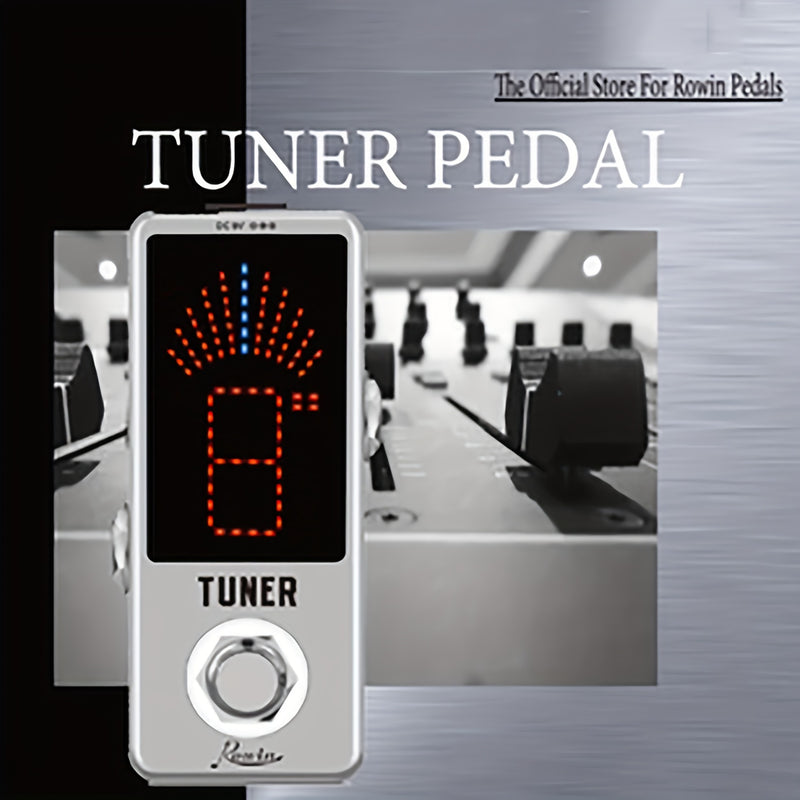 Guitarra eléctrica, bajo eléctrico, pedal de afinación, afinación silenciosa