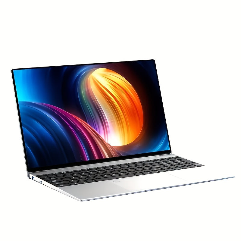 Laptop delgada y ligera para negocios 2025, pantalla grande FHD IPS de 15.6 pulgadas, 16GB RAM, 1TB SSD PCIe, Intel 12va generación N95, asistente de oficina, lector de huella digital, teclado retroiluminado, cámara web, WiFi dual banda 5G, ideal para es