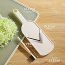 1pc Rallador de col morada, col redonda, rallador de ensalada de verduras, artefacto de desmenuzamiento, material PP, sin batería, sin carga, diseño de ahorro de espacio, con protector de mano para rallador para cocina móvil, cocina trasera eficiente
