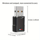 Adaptador de transmisor de audio USB 5.3 para PS4/PS5/Pro/Switch/Windows, Conectividad inalámbrica dual BT 5.3, transmisión de 10-20m, señal fuerte, compatible con Smartthings, alimentado por USB, no requiere batería