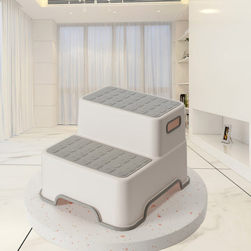 Taburete Antideslizante de Dos Pasos para Baño: Ideal para Entrenamiento en el Inodoro y Alcance del Lavabo - Plástico, Sin Necesidad de Electricidad, Decoraciones de Halloween y Navidad
