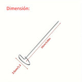 10/20/30 piezas, accesorios para freidora de aire, selecciones de horneado en posición vertical para freidora de aire, horno, selecciones de horneado de acero inoxidable para barbacoa