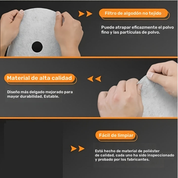 12pcs Filtros de Escape para Secadora - Filtro de Pelusa de Tela para Reemplazo de Secadora, Filtro de Escape Universal para Secadora