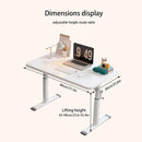 1 pc Escritorio blanco pequeño para computadora, estilo moderno y sencillo, escritorio para trabajar en casa, pequeño apartamento, habitación de invitados, organizador de escritorio y cajón para almacenamiento en casa