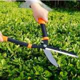 Tijeras de jardinería de alta calidad - Tijeras telescópicas con mango largo que ahorran trabajo, con agarre ergonómico antideslizante para césped, árboles frutales, hierba y ramas altas - Hojas de acero aleado duraderas, tijeras de poda para jardín, her