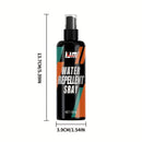 100ml Spray repelente al agua hidrofóbico - Recubrimiento antilluvia para parabrisas, espejos y cristales de automóviles, kit de pulido protector de larga duración