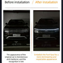 Luces de Decoración LED para Coche, Luz de Escaneo Inicial, Tira para Capó del Motor, Adecuadas para Todos los Modelos, Tiras LED para Modificación de Autos y Camiones