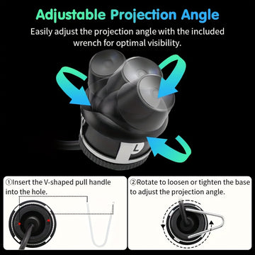 1set Luces Proyector de Alas de Ángel para Coche LED Luces de Bienvenida para Espejo Retrovisor Lateral de Puerta Iluminación Ambiental Luz de Desbloqueo/Bloqueo de 30 Segundos