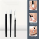 Juego de Cuchillos para Pedicura Negros, Herramientas de Acero Inoxidable para el Cuidado del Pie, Kit de Eliminación de Callosidades