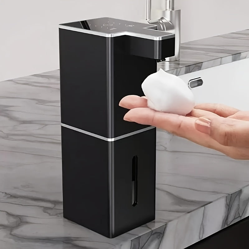Dispensador automático de jabón líquido recargable sin contacto, 380 ml, para baño y cocina