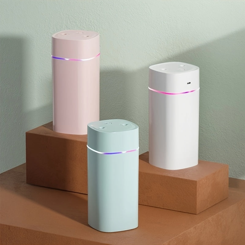 Mini humidificador de escritorio doméstico con doble rociador