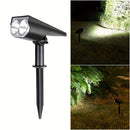 1pc Luz Solar Exterior para Jardín, Iluminación Decorativa para Villa y Césped
