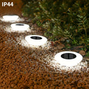 4 Luces Solares para Jardín, Decoración de Paisaje en Villa, Iluminación para Senderos Exteriores
