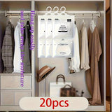 20 unidades Bolsas de Absorbedor de Humedad Colgantes, 56.43oz Desecante - Anti-humedad Armario, Dormitorio y Baño Deshumidificador, Kit de Hogar Eficiente con Gancho Colgante